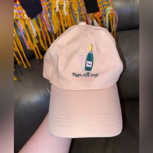 Rose All Day Embroidered Cap